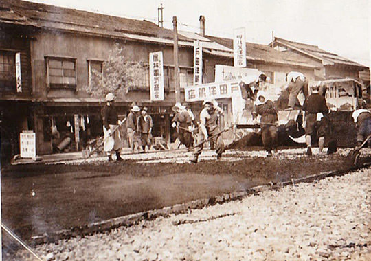 昭和20年代　札幌市内中心部