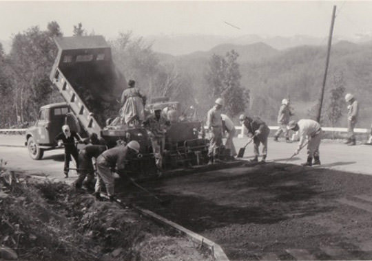 昭和43年　札幌藻岩山観光道路