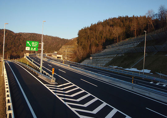 平成21年　旭川紋別自動車道　上川町